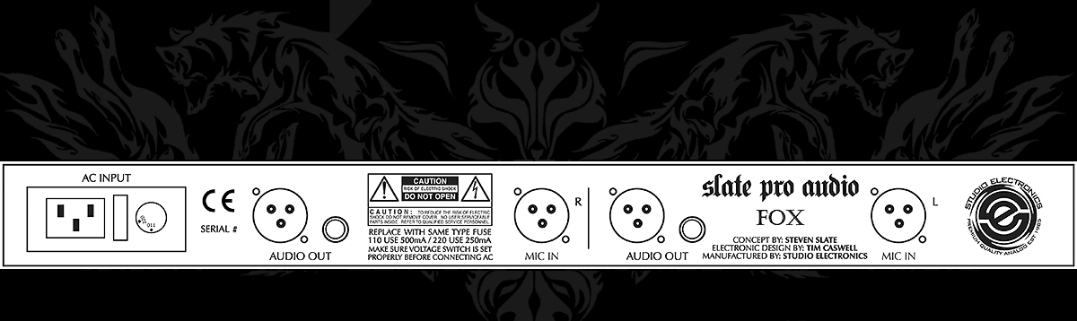 Slate Pro Audio Fox