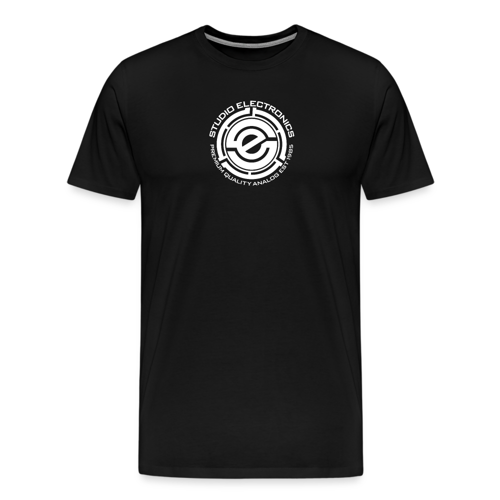 Men's Premium T-Shirt - SE "45" Logo - black