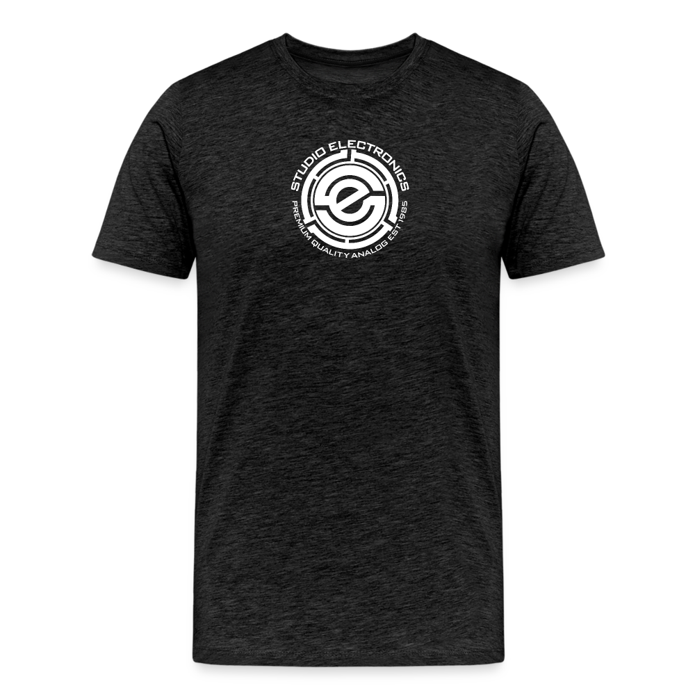 Men's Premium T-Shirt - SE "45" Logo - charcoal grey