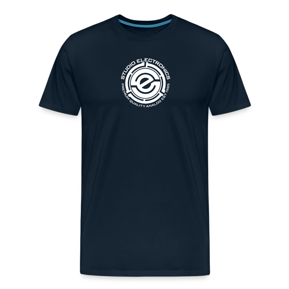 Men's Premium T-Shirt - SE "45" Logo - deep navy
